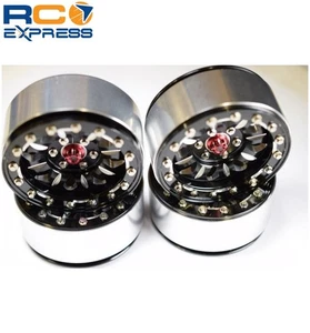 Hot Racing Aluminium Billet 2.2 Beadlock Räder mit 12 mm Sechskant (B-Stil) BLW22SLB01 - Bild 1 von 5