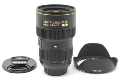 [Como Nuevo] Nikon AF-S NIKKOR 16-35mm f/4 G ED VR N Lente Gran Angular US Du... - Imagen 1 de 4