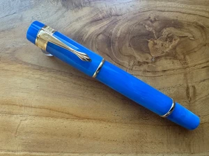 Ancora Perla Blue GT Rollerball Pen - Italy - Picture 1 of 11