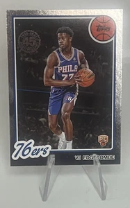 2025-26 Topps 45th Anniversary VJ Edgecombe #80BK-96 - Foil RC - Picture 1 of 2