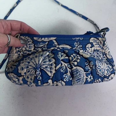 Bandolera Vera Bradley Pequeña Frannie Azul Laguna Foto 1 de 4