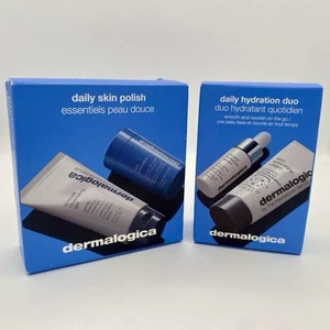 Dermalogica Daily Skin Polish + Daily Hydration Duo, 4 travel size products - Picture 1 of 5