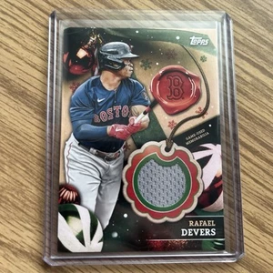 2024 Topps Holiday - Relics Rafael Devers #RC-RD (MEM) - Bild 1 von 2