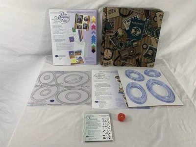 Creative Memories TRAVEL 12x12" Photo Album+CUSTOM CUTTING SYSTEM+Die Cut Shapes - Image 1 of 4