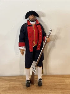 GI Joe Soldatini della Guerra Rivoluzionaria Mondiale 1775-1783 Capitano Figura 12" - Foto 1 di 5