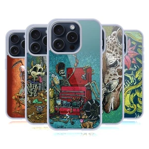 DAVID LOZEAU ARTE COLORATA CUSTODIA COVER MORBIDA IN GEL PER APPLE iPHONE PHONES - Foto 1 di 11