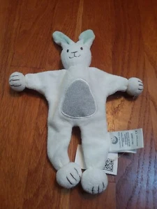 Under the Nile Organic Snuggle Hug Bunny Baby Lovey Security Blanket Toy Plush - Picture 1 of 5