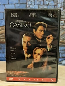 Casino 1998 DVD Widescreen version VG+Robert Di Niro Sharon Stone - Picture 1 of 4