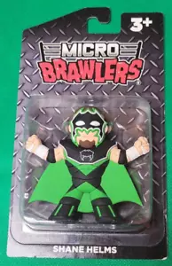 Cascos Shane "Hurricane" Micro Brawlers de Pro Wrestling Crate Exclusivo - Imagen 1 de 2