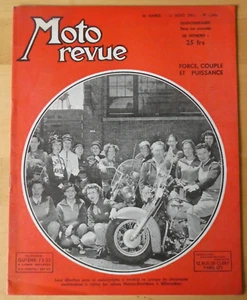 MOTO REVUE Zeitschrift NSU Bericht Heft 1951 Frankreich Magazin - Bild 1 von 6
