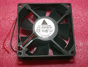 Delta DC bürstenloser Lüfter - Modell AFB0812L, 12 V - 0,12 A KOSTENLOSER VERSAND - Bild 1 von 4