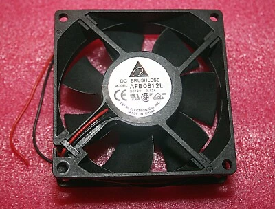 Delta DC Brushless Fan - Model AFB0812L, 12V - 0.12A FREE SHIP - Image 1 of 4