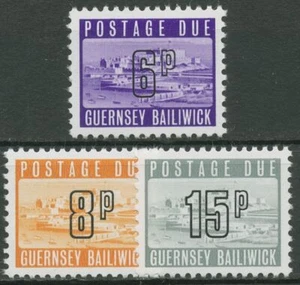 Guernsey Portomarken 1975/76 Schloß Cornet P 15/17 postfrisch - Bild 1 von 1