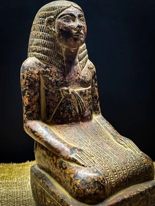 Unique Statue of the famous Amenhotep, son of Hapu -Made in Egypt - Picture 1 of 8