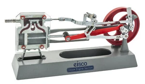 Eisco Labs Steam Engine Model - Working Piston, Slide Valve, and Link Motion - Picture 1 of 1