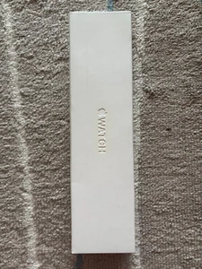 Apple Watch Series 4 44mm Silver Aluminum Case White Sport Band - EMPTY BOX ONLY - Zdjęcie 1 z 4