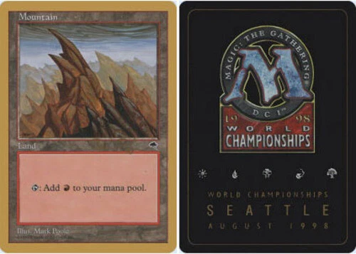 Mountain - Tempest Pointing Left - Ben Rubin - 1998 ~ Heavily Played World Champ - Image 1 of 1