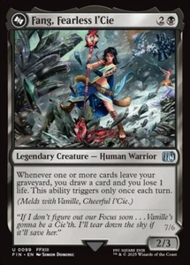 MTG Magic FIN Final Fantasy - 1x EN NM 0099 U Fang, Fearless I'Cie - Picture 1 of 1