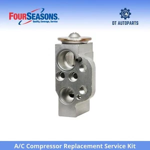 For 2007-10 Volkswagen Golf City AC Compressor Replacement Service Kit 4 Seasons - Picture 1 of 7