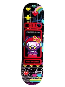 MIKE CARROLL SIGNED GIRL SKATEBOARD DECK PAC MAN RACC TRUSTED SELLER B - Picture 1 of 1