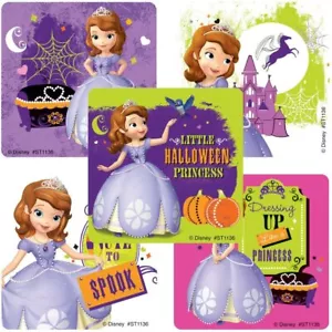 25 adesivi Disney principessa Sofia Halloween favori festa fornitura insegnante - Foto 1 di 1