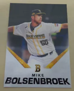 2019/20 Brisbane Bandits (ABL) MIKE BOLSENBROEK - Dutch/Netherlands Baseball - Picture 1 of 2