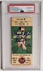 NOLAN RYAN Signed 1969 NLCS Game 3 Clincher Ticket PSA/DNA 10 AUTO Miracle Mets 