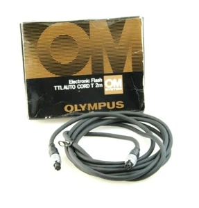 Olympus TTL Auto Cord T 2m, Cable de sincronización de flash electrónico, en caja - Imagen 1 de 2