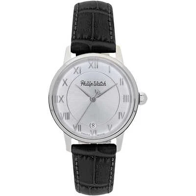 Orologio Donna Philip Watch GRAND ARCHIVE 1940 R8251598503 Pelle Nero SWISS MADE - Immagine 1 di 2