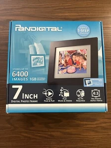 Pandigital PAN7000DW 7" Digital Picture Frame New In Box See Pictures - Picture 1 of 8
