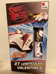27 TARJETAS LENTICULARES VALENTINES 3D Cambio Velocidad RACER 9 Diseños NUEVAS - Imagen 1 de 3