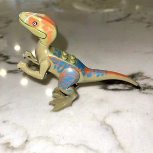 Velociraptor Dinosaur Raptor Figure From Jurassic Dinosaurs Big Fig - Picture 1 of 6