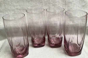 Juego de 4 vasos de ciruela Libbey Imperial de colección té helado 16 oz - Imagen 1 de 7