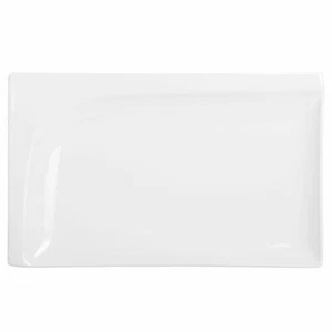 Servierteller Servierplatte Porzellan Elegant Teller Geschirr 25,5 x 15,7 cm - Bild 1 von 5