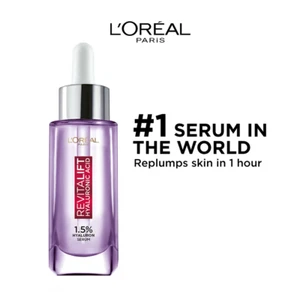 L'oreal Paris Revitalift Hydrating Serum with 1.5% Hyaluronic Acid Free Shipping - Picture 1 of 8