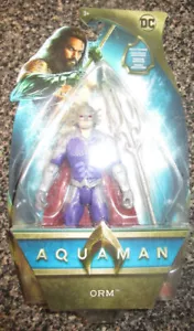 AQUAMAN ACTION FIGURE ORM WITH ATLANTEAN TRIDENT OCEAN MASTER - Picture 1 of 1