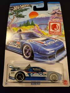 2024 Hot Wheels J-IMPORTS 5/5 ACURA NSX Blue New Near Mint - Picture 1 of 2