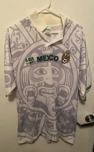 RARA CAMISETA DEPORTIVA ABA 1996-98 VINTAGE MEXICO (RIBETE MANGA VERDE) XL - Imagen 1 de 20