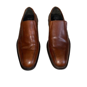Johnston & Murphy Herren Braun Lammfell Leder Halbschuhe #20-3482 Größe 9M - Bild 1 von 9