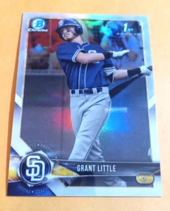 2018 Bowman 1st Draft Grant Little RC #BDC-110 Chrome Refractors - Padres - Picture 1 of 2