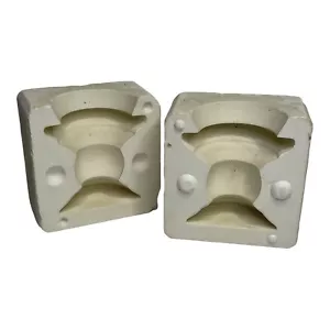 Molde de fundición deslizante de cerámica Duncan DM-1992 base para portavelas compuesto DM-1991 - Imagen 1 de 11