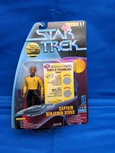 Figura de acción CAPTAIN BENJAMIN SISKO Star Trek 1997 Warp Factor Serie 1 Kmart  - Imagen 1 de 4