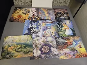 10 enchanted universe by josephine wall greeting cards W/ Envelopes 8x11" #4 - Picture 1 of 8