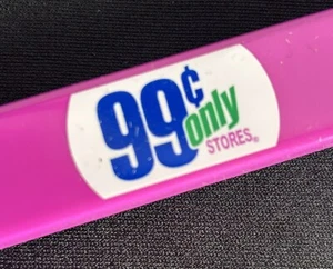 99¢ Cents Store Only Checkout Lane Divider Magenta Plastic - 14" Long - NEW - Picture 1 of 3