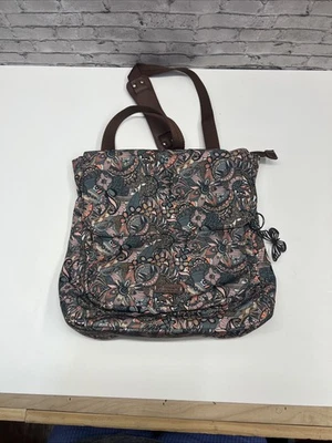 Mochila Bandolera Convertible Sakroots Artist Circle Azul Marino Floral Desert Spirit Foto 1 de 4