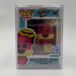 FUNKO POP! HUCKLEBERRY HOUND PINK 2025 SDCC SHARED #1947 LE 500 + PROTECTOR - Picture 1 of 7