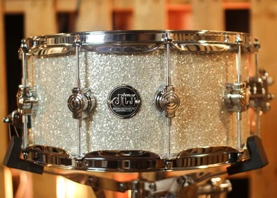 DW 6.5x14 Performance Limited Edition Broken Glass Snare Drum - Image 1 of 4