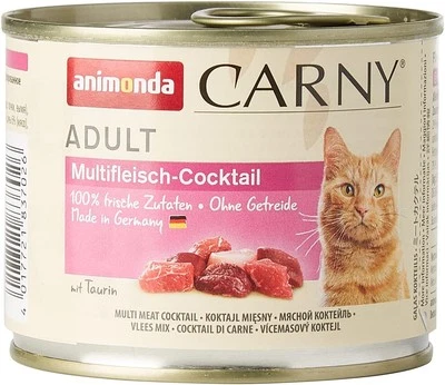 BESUCHE DEN ANIMONDA CARNY-STORE Animonda Carny Adult Katzenfutter für erwachsene Katzen, Dose Nassfutter für a