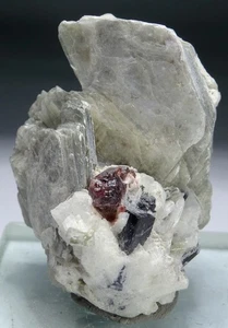 268 CARATS RED GARNET TOURMALINE, MICA AND FELDSPAR FROM PAKISTAN, (KU-100) - Picture 1 of 13