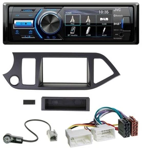 JVC Bluetooth MP3 USB DAB Autoradio für Kia Picanto ab 2011 Start-Stop - Bild 1 von 10